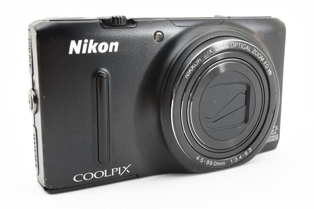 Nikon Coolpix S9500 compact digital camera - black *tested | eBay