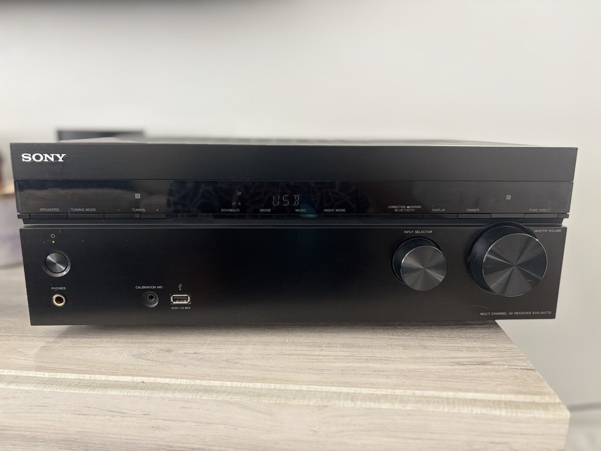 Sony STR-DH770 7.2 Channel Bluetooth 4K HDMI Home Theater Receiver