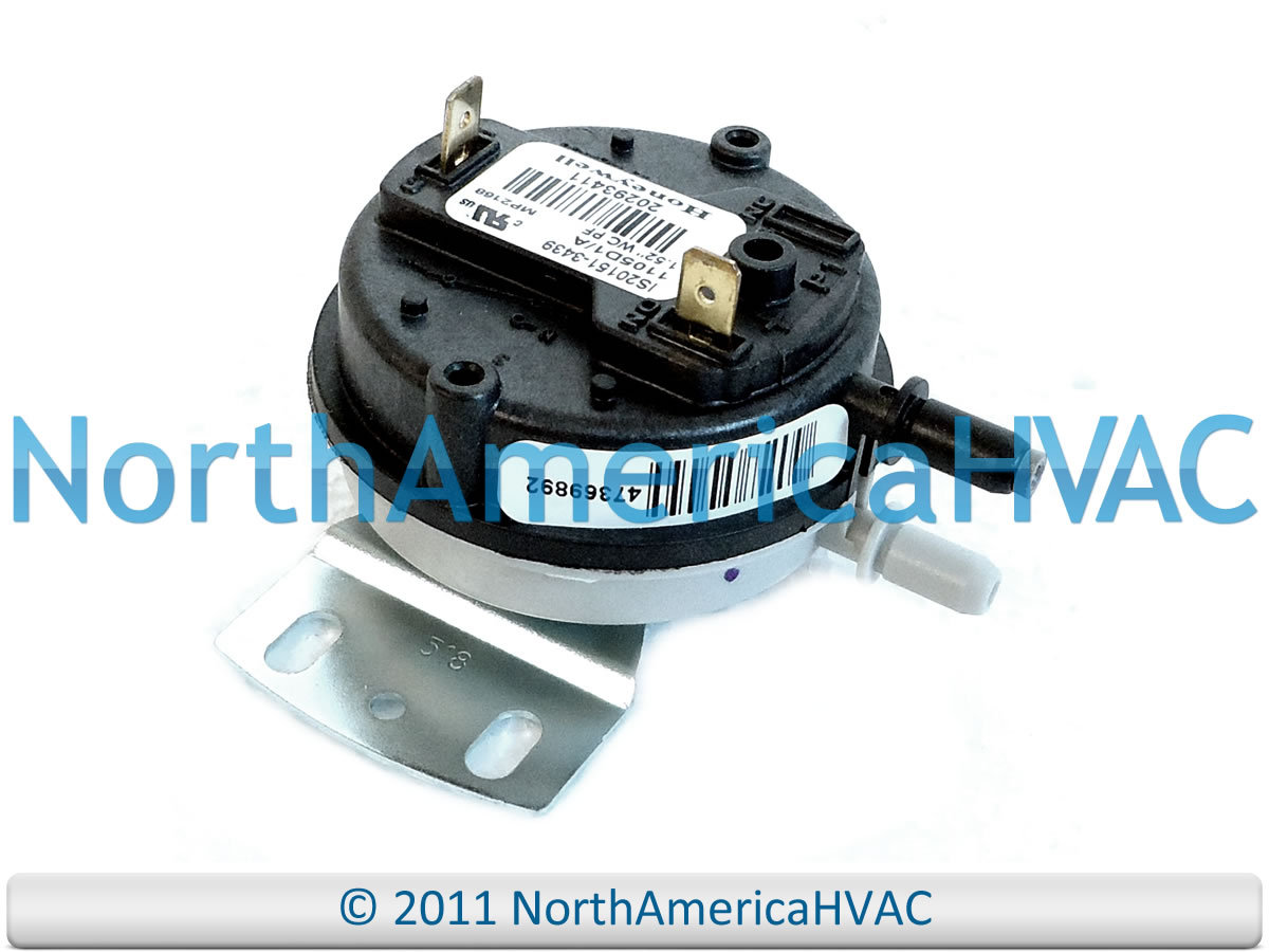 OEM Lennox Furnace Pressure Switch Fits Honeywell IS20151-3439