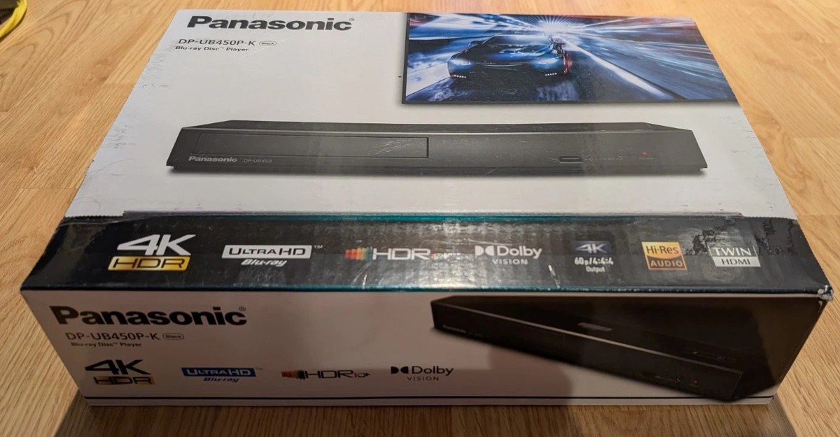 Panasonic DP-UB450-K - 4K Blu-ray Player -- Brand New | eBay