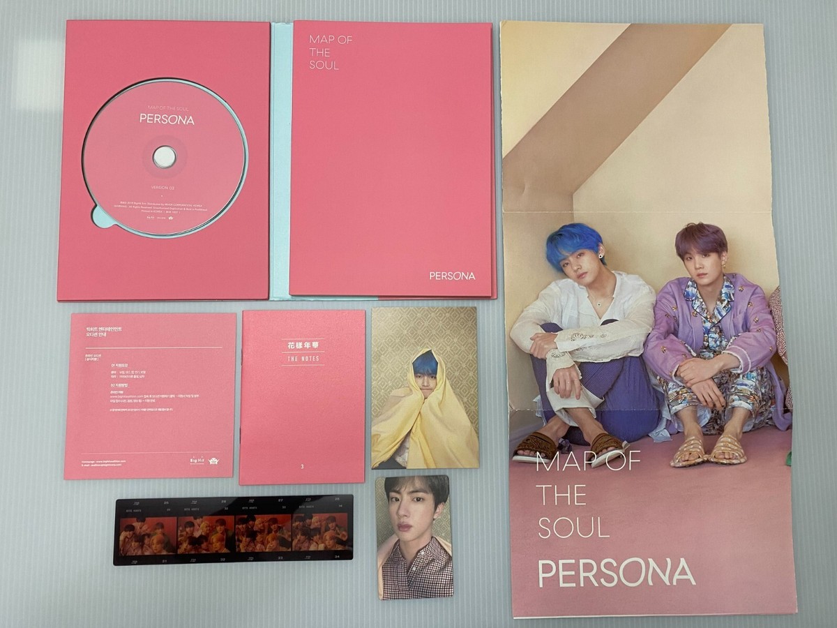 BTS Map of the Soul: Persona Version 03 Album (FREEBIES INCLUDED