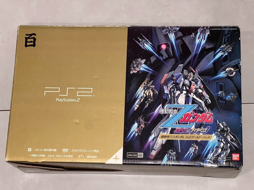 PlayStation 2 PS2 Mobile Suit Z Gundam Hyakushiki Gold Pack 2