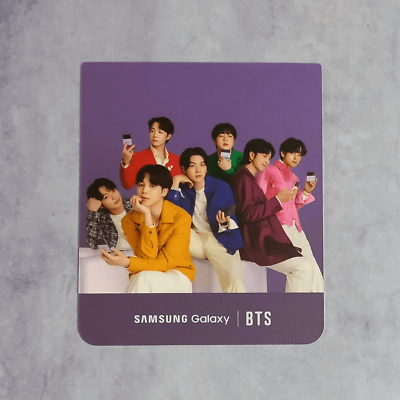 BTS Official Samsung Galaxy Z Flip 4 BTS Edition Photo Card