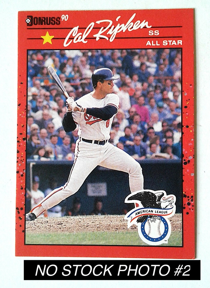 CAL RIPKEN JR 1990 DONRUSS ALL-STAR #676 TRUE ERROR RECENT MAJOR