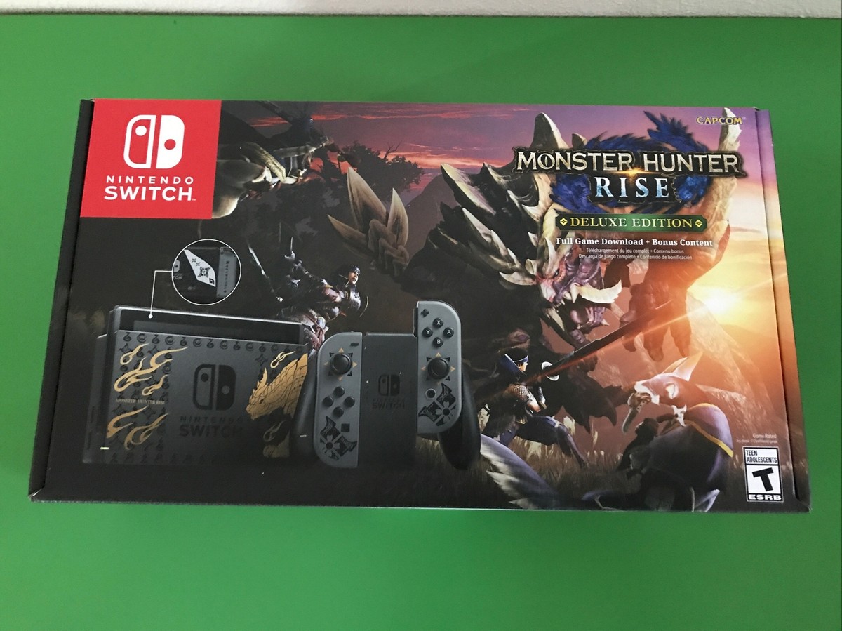 Nintendo Switch HAC-001 Monster Hunter XX Special Pack Console