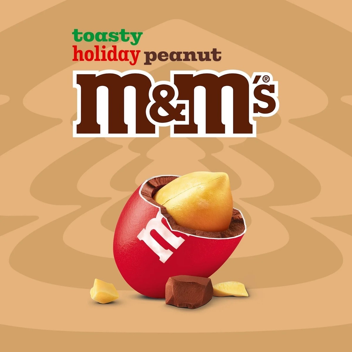 M&M's TOASTY HOLIDAY PEANUT MIX Candy, VALUE PRICE LIMITED TIME IN