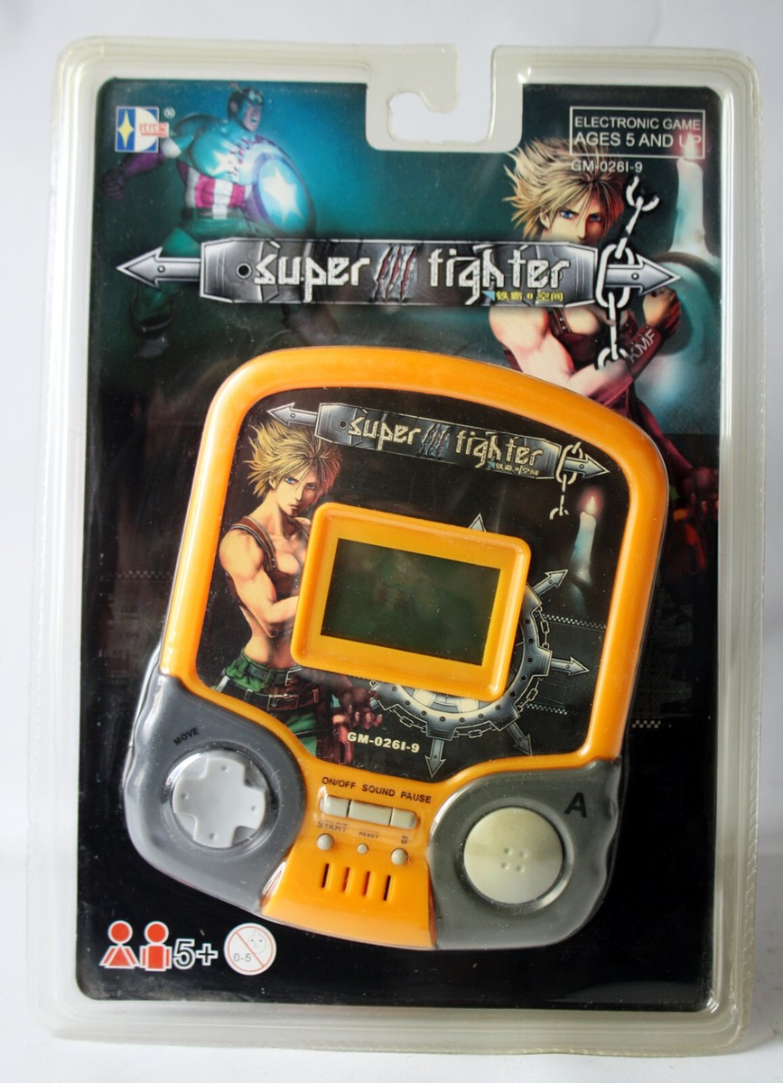 RARE SUPER FIGHTER RETRO LCD HANDHELD ELECTRONIC GAME DAIDAIXING