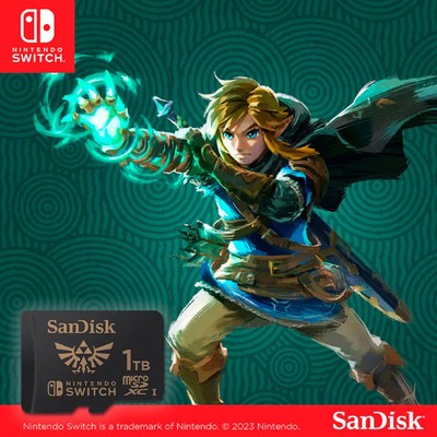 SANDISK - 1TB microSDXC UHS-I Memory Card for Nintendo Switch 1 | eBay