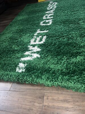 IKEA x Off White WET GRASS Rug by Virgil Abloh All Original Tags