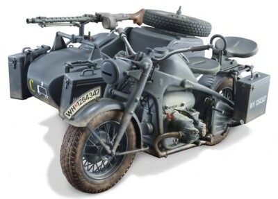 Italeri 1/9 Zundapp KS750 Motorcycle w/Sidecar ITA7406 | eBay