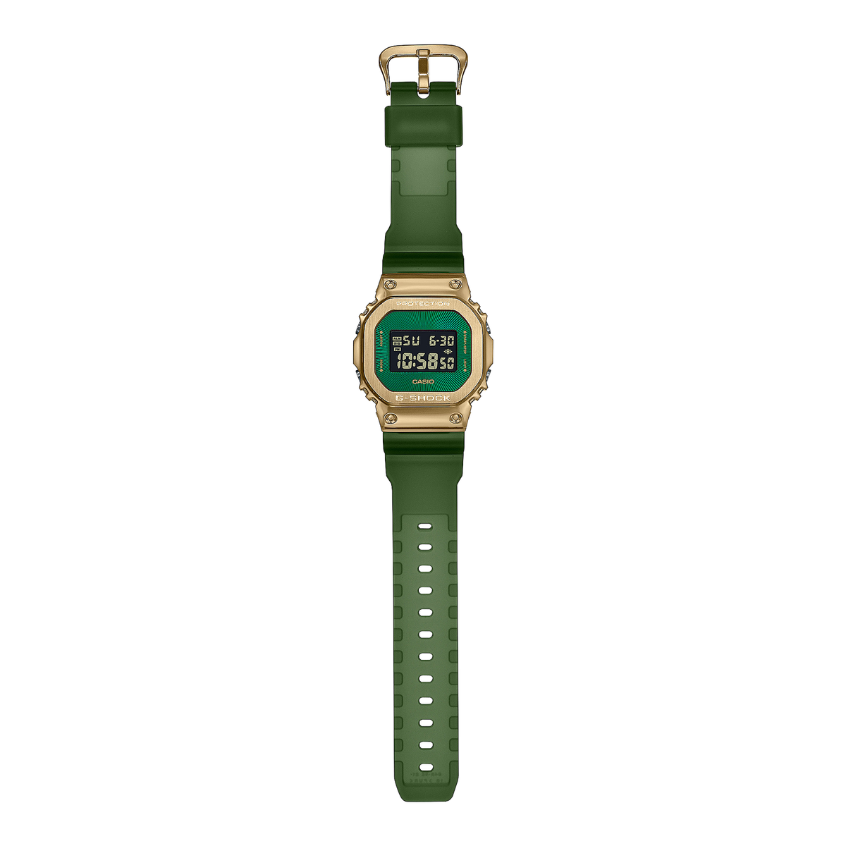 CASIO G-SHOCK GM-5600CL-3JF CLASSY OFF-ROAD Digital Watch Gold