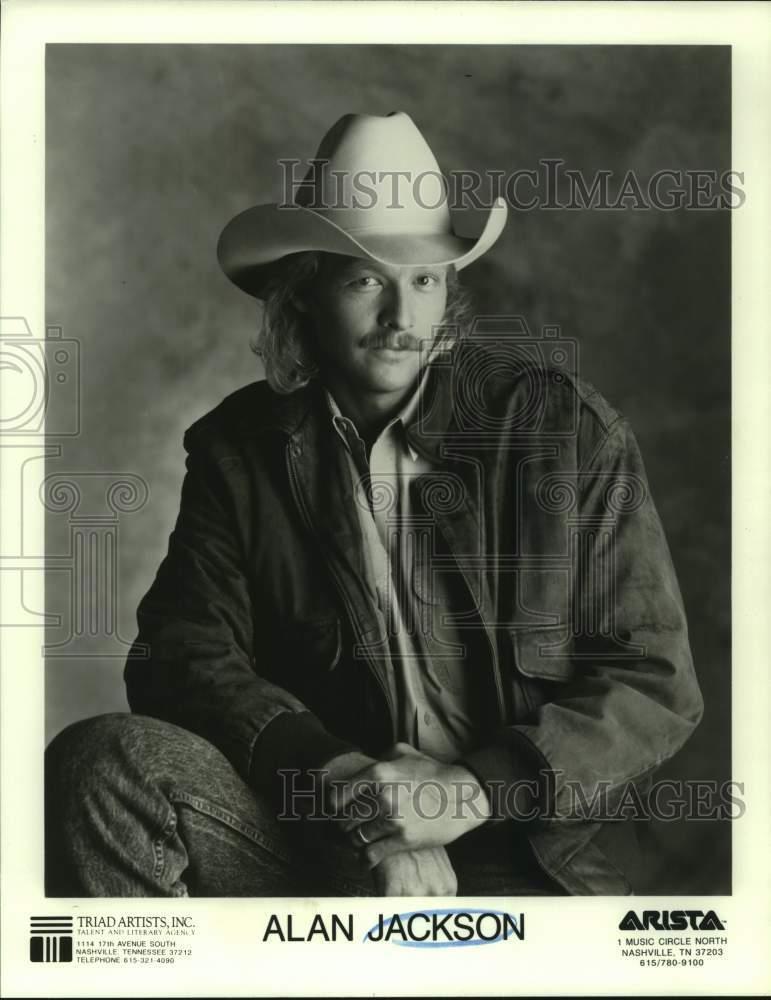 1991 Press Photo Alan Jackson, country music star - nop43279 | eBay