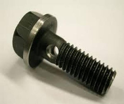 KAWASAKI BRAKE MASTER CYLINDER BANJO BOLT TERYX, MULE, VULCAN