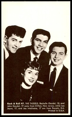 1959 Nu Cards Rock & Roll #47 The Tassels NEAR MINT+ *AA-2984