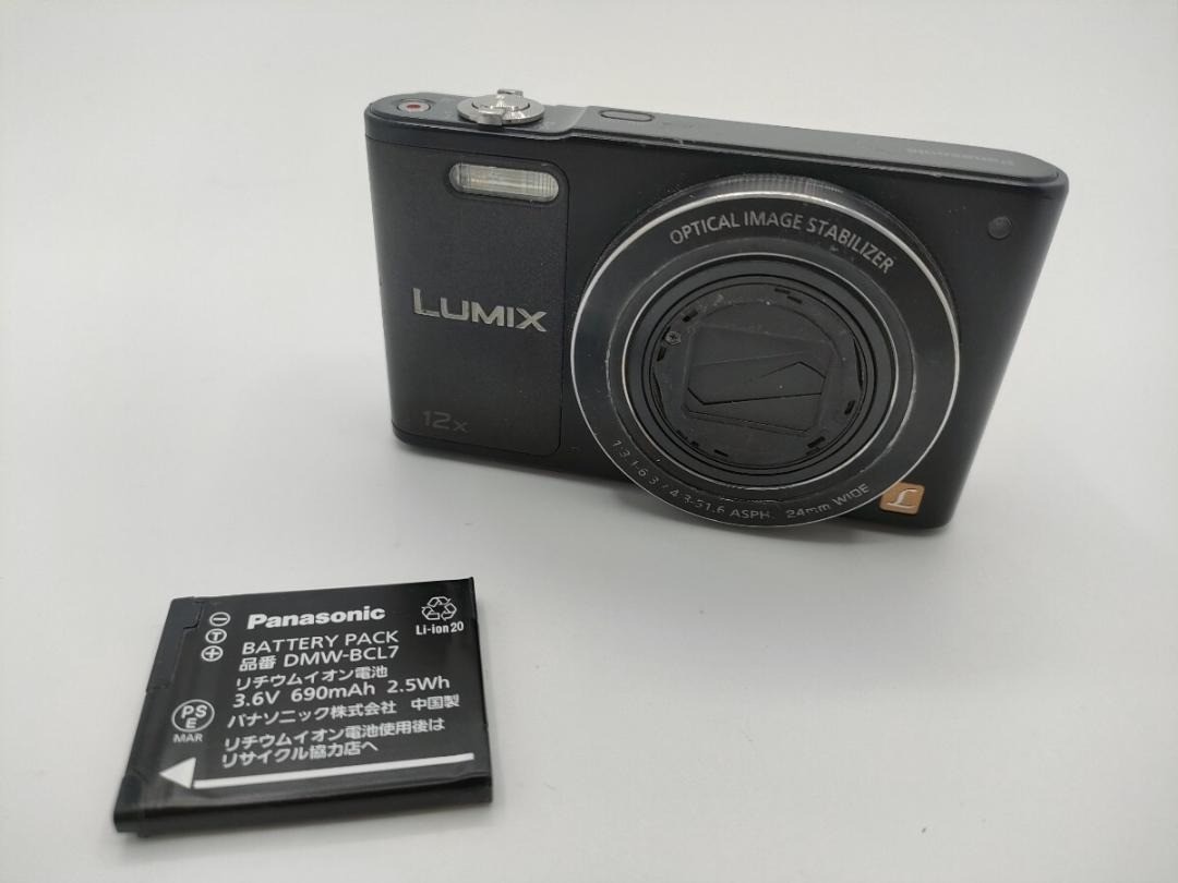 Panasonic LUMIX DMC-SZ10 Black Digital Camera Tested Working from