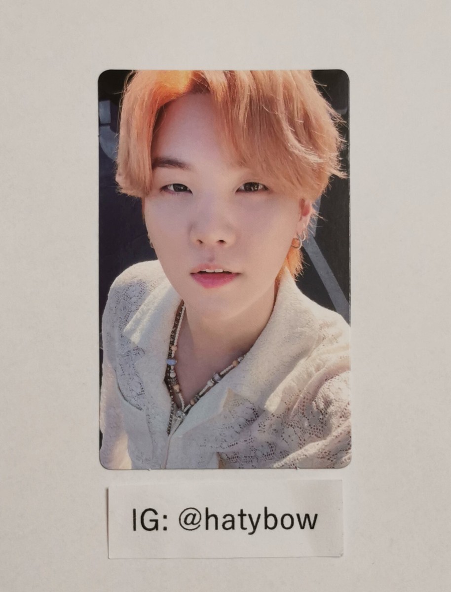 BTS Suga Yoongi OFFICIAL Memories 2021 Photocard Photo Card PC | eBay
