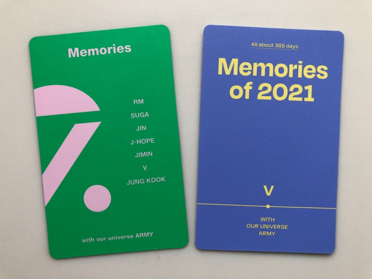 BTS V Taehyung Memories of 2020 Blu-ray & 2021 DVD Official Photo