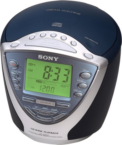 Sony Dream Machine ICF-CD843V CD Clock Radio | eBay