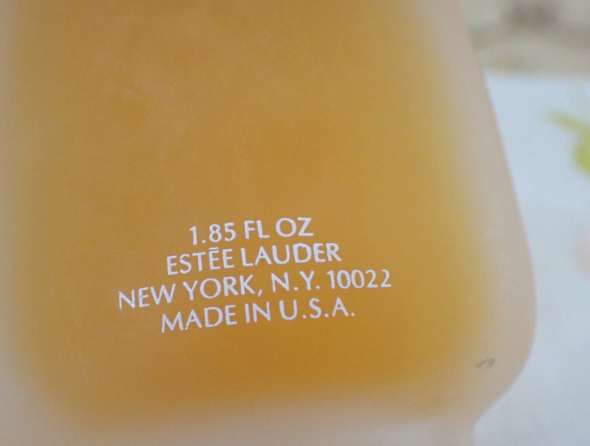 VTG 1980s 1987 FROSTED Estee Lauder ESTEE SUPER COLOGNE 1.85 Oz