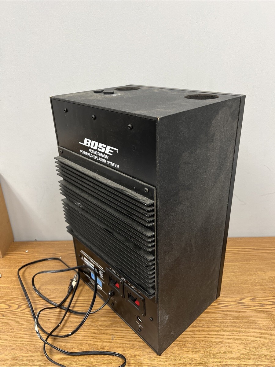 BOSE Acoustimass Model 2683 Powered Speaker System Subwoofer Black