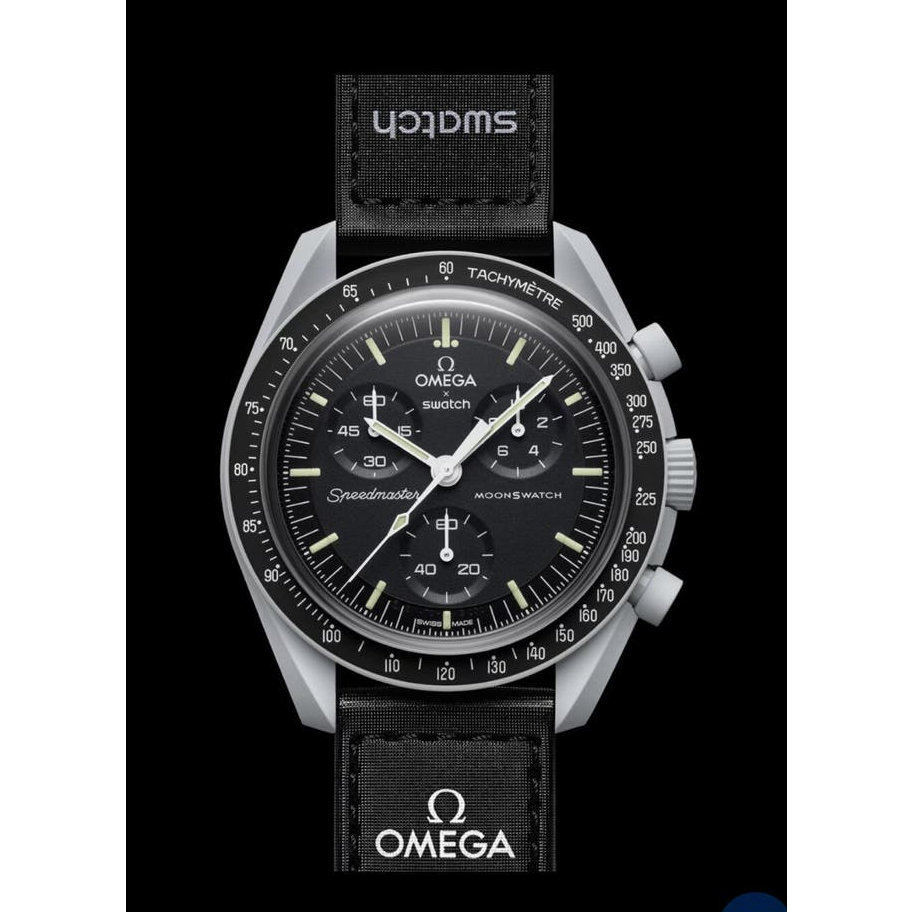 Omega X Swatch Bioceramic Moonswatch Mission to the Moon Gray