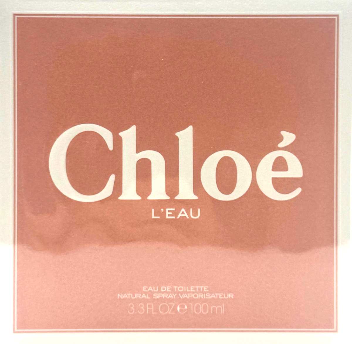 CHLOE L'EAU EAU DE TOILETTE SPRAY FOR WOMEN 3.3 Oz / 100 ml BRAND
