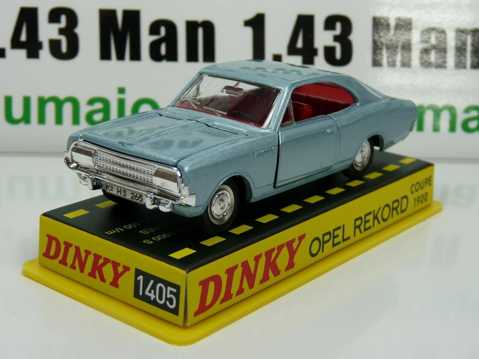 Dinky 1405, Opel Rekord 1900 Coupe - Free Price Guide & Review