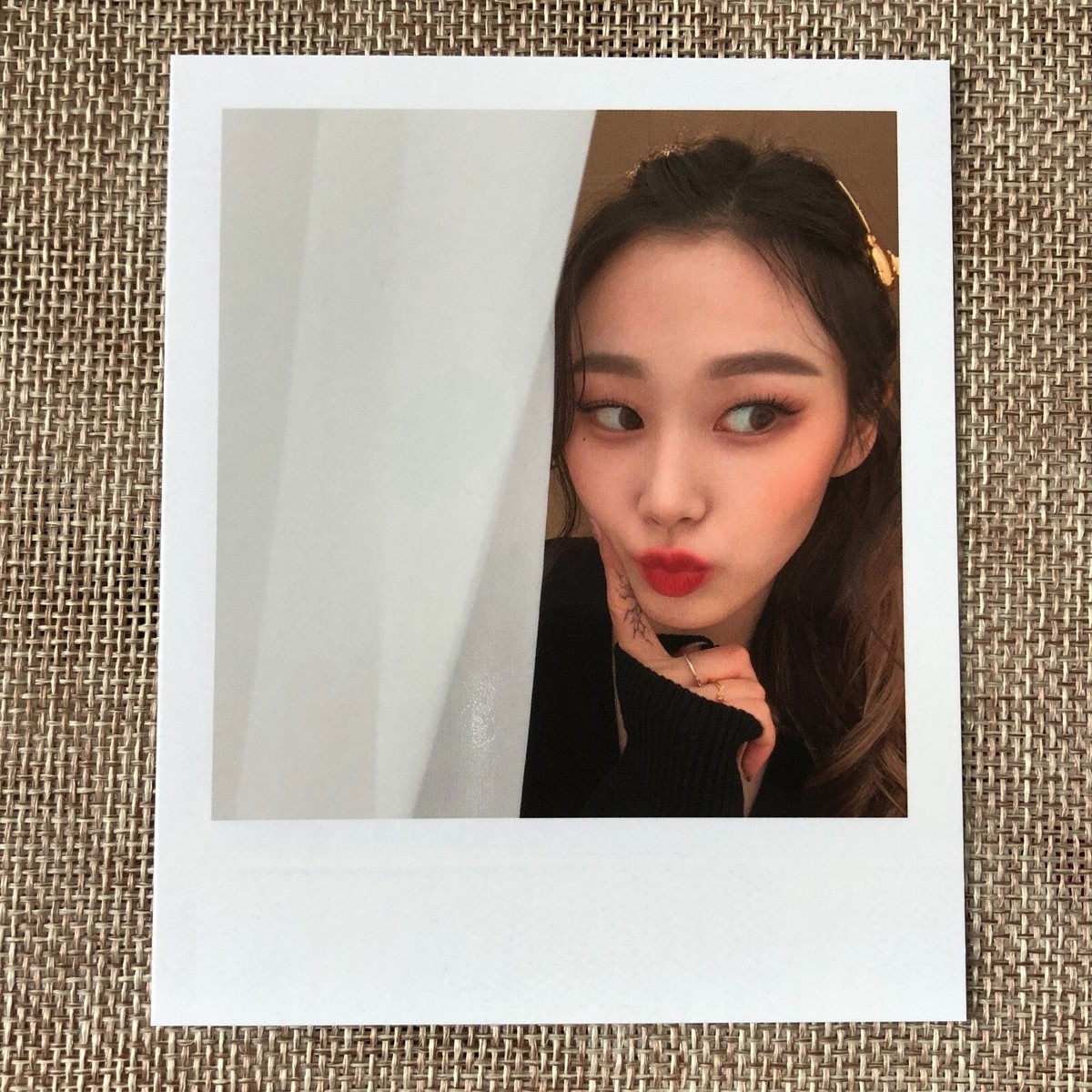 AESPA GISELLE [ SAVAGE Aladin POB ] Official Polaroid Photocard