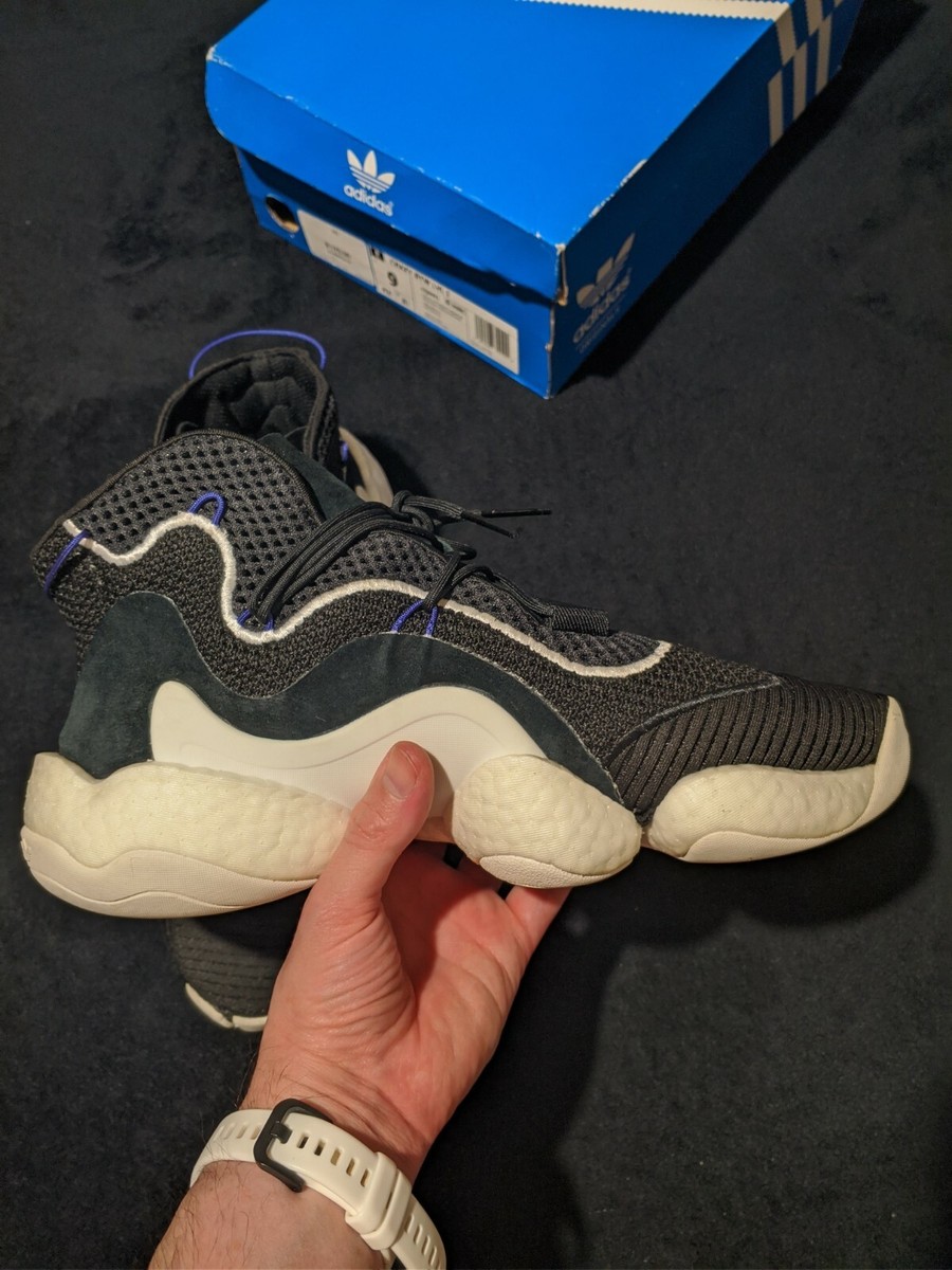 Adidas Crazy BYW LVL 1 Size 9 Black White Boost You Wear