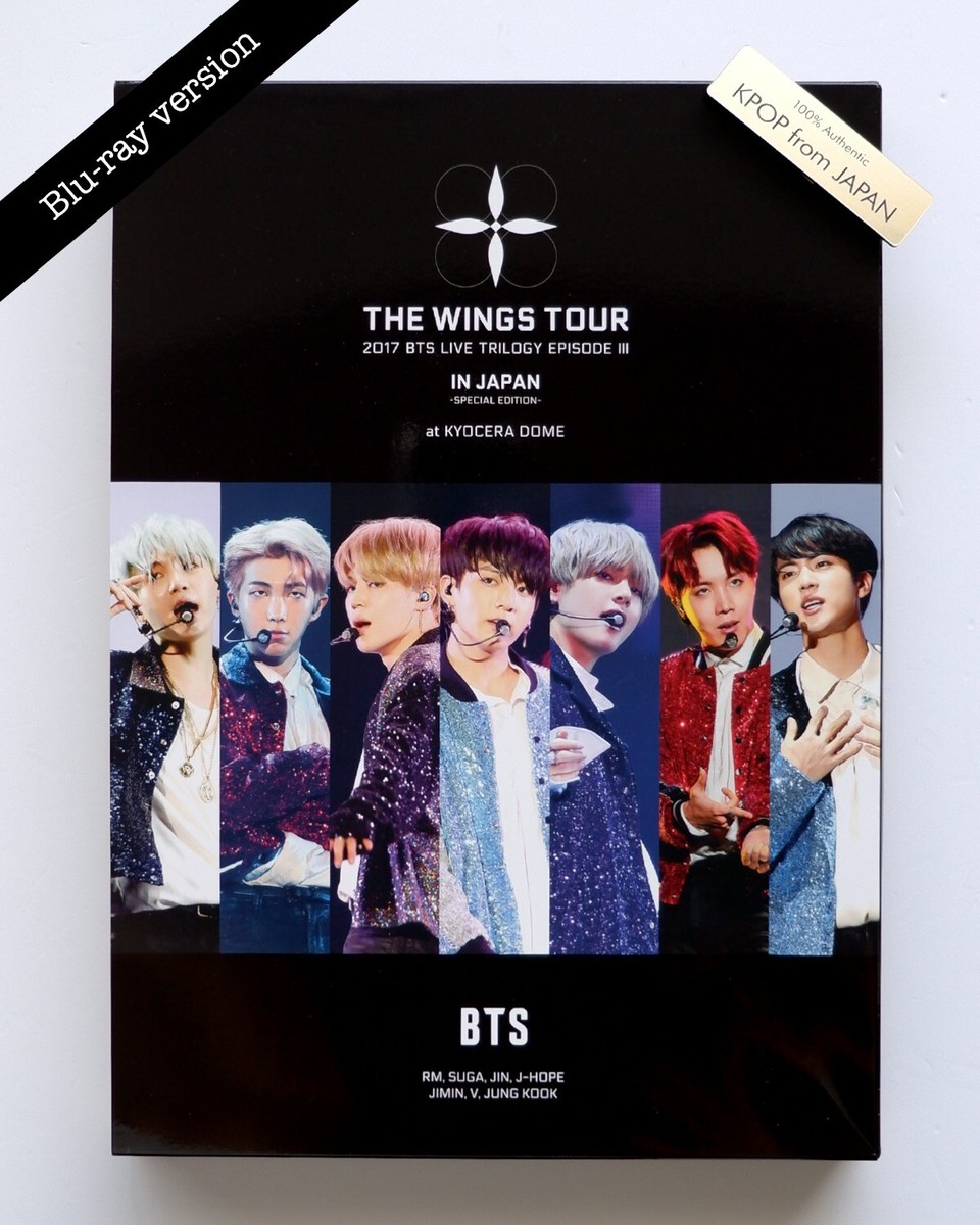 BTS 2017 LIVE TRILOGY EPISODE III THE WINGS TOUR Japan Blu ray ver