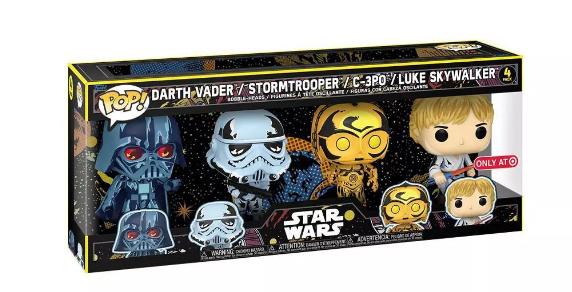 Funko Pop! Star Wars - 4 Pack Target Exclusive #456, #455, #454