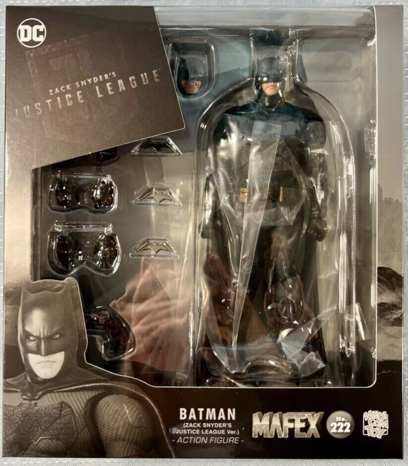 MAFEX No.222 BATMAN ZACK SNYDER'S JUSTICE LEAGUE Ver. Figure NEW