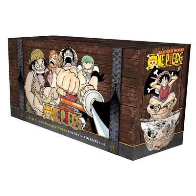 One Piece Manga Box Set 1 English w/One Piece Color Walk