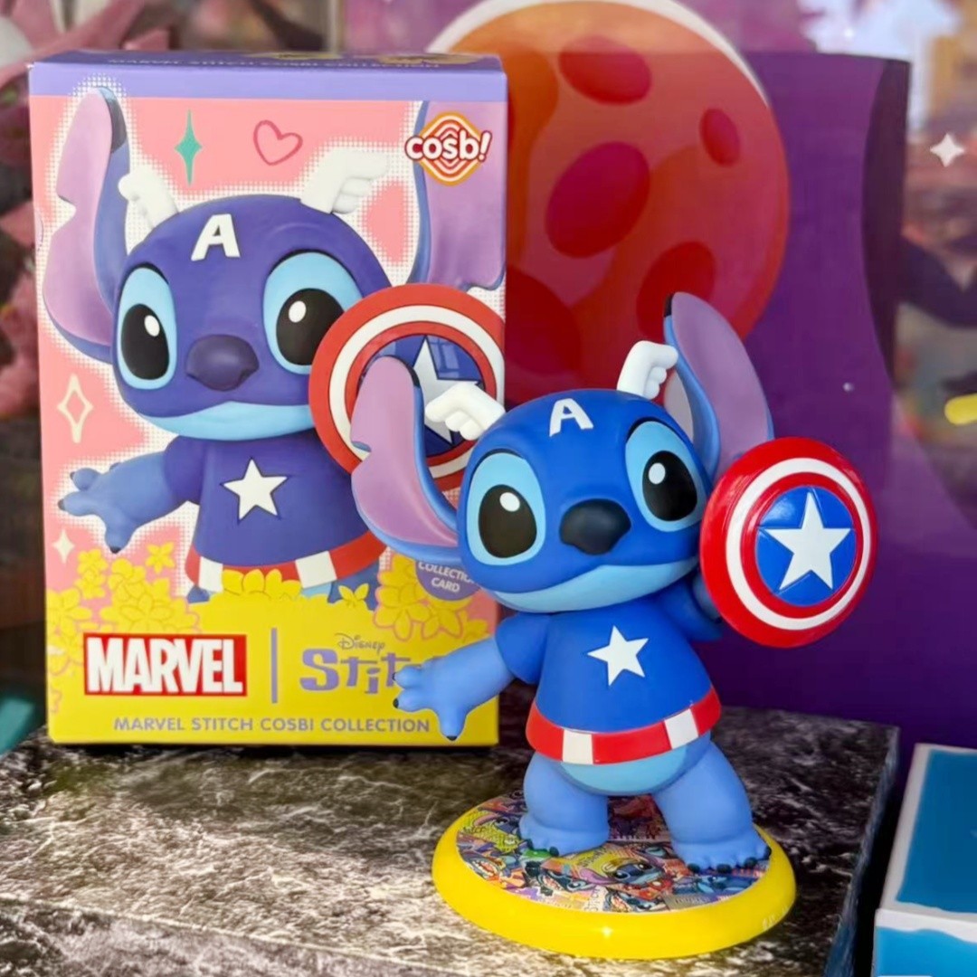 Stitch Marvel COSBI Collection Series Confirmed Blind Box Figure