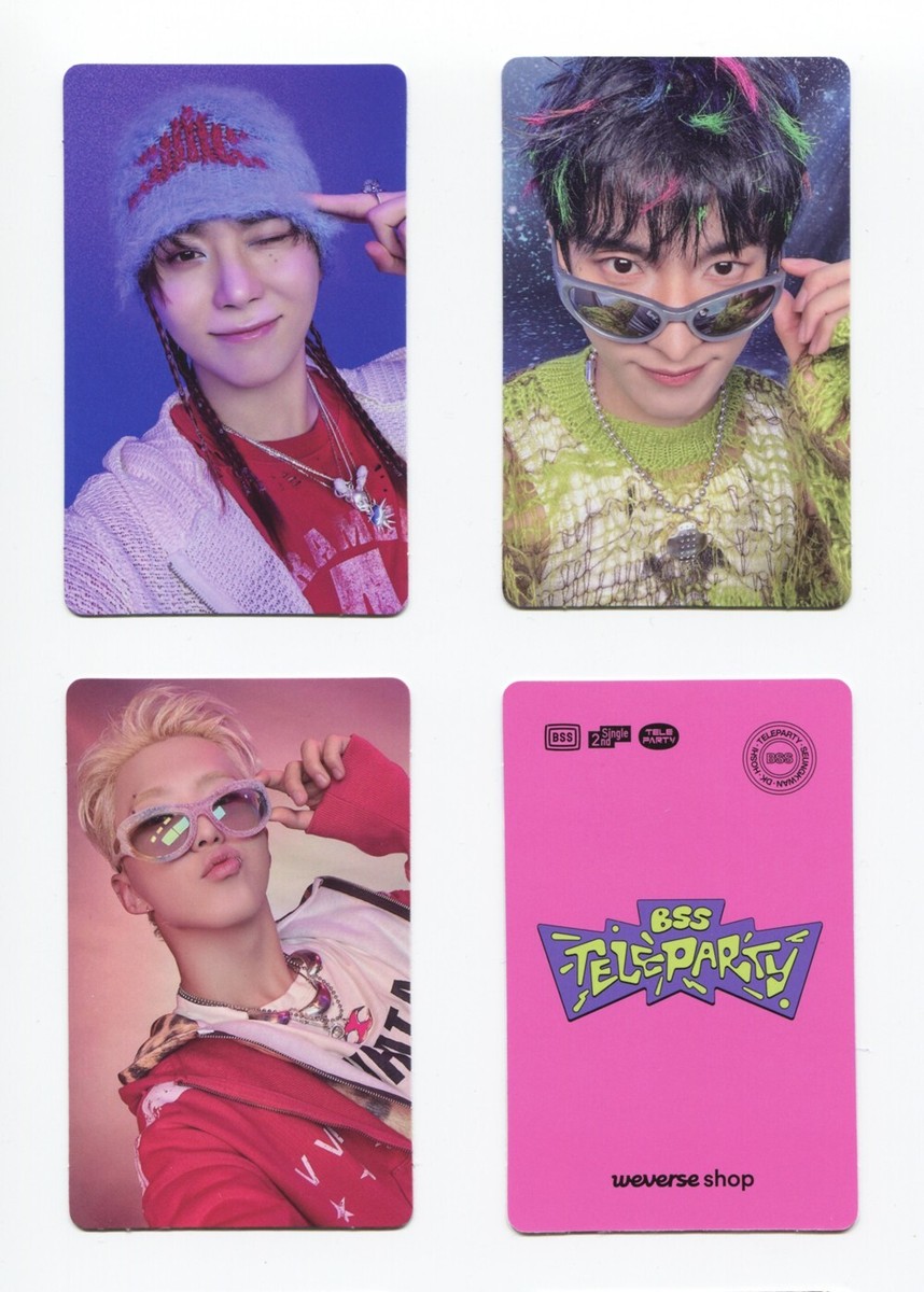 BSS SEVENTEEN - TELEPARTY [WEVERSE SHOP] PREORDER LUCKY DRAW