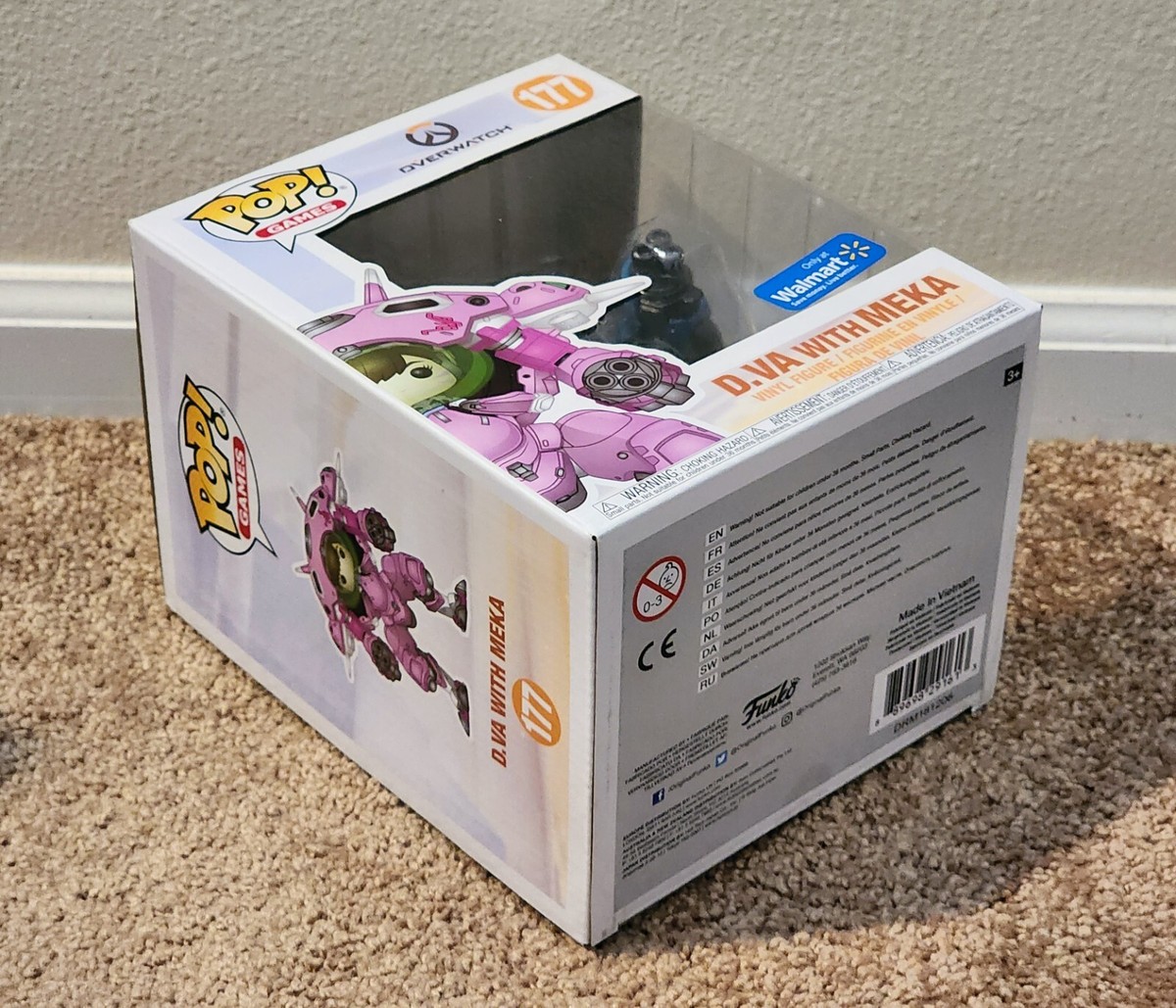 Overwatch Funko Pop D.Va Meka Original & Walmart Exclusive Set