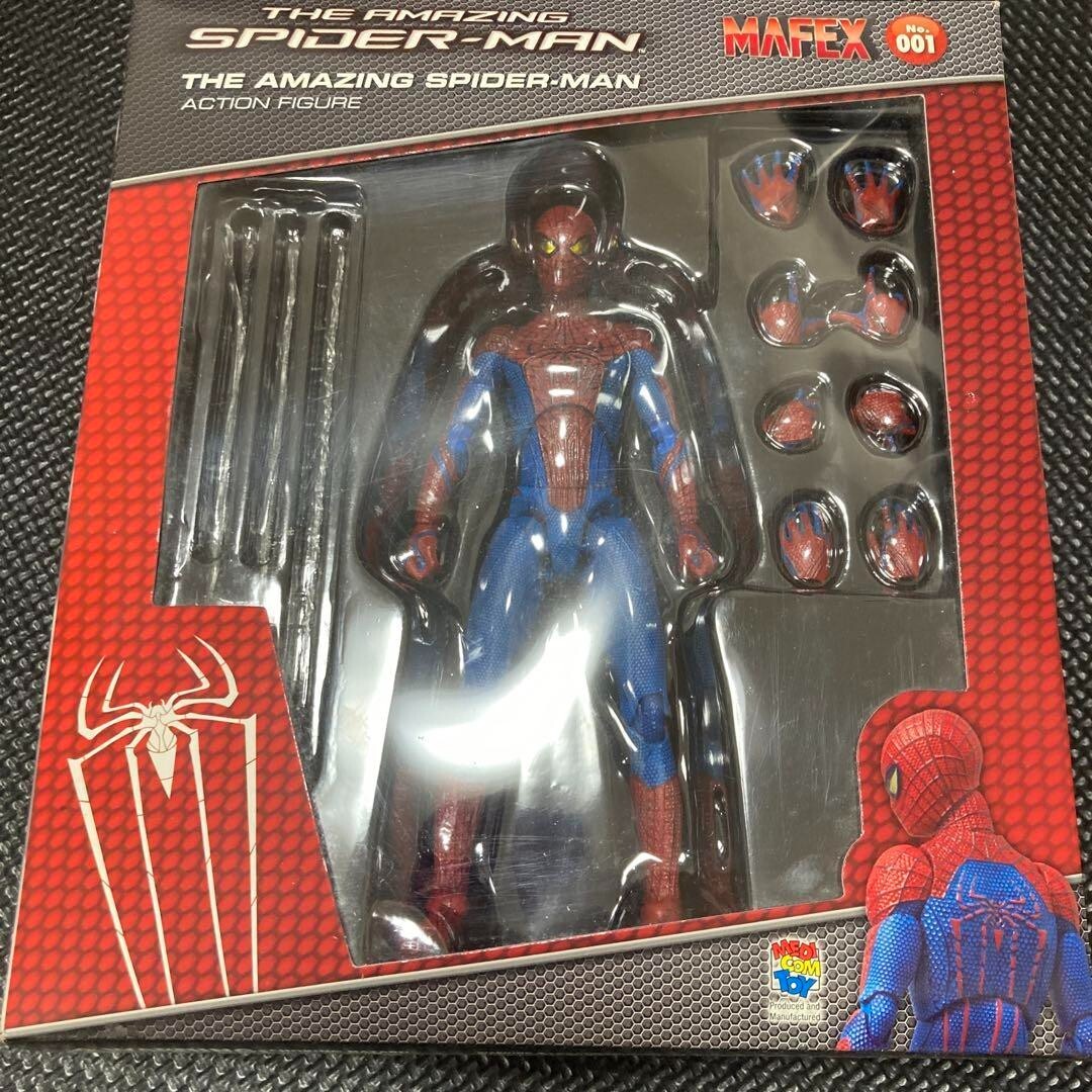 MAFEX No.001 The Amazing Spider Man Marvel Action Figure Medicom