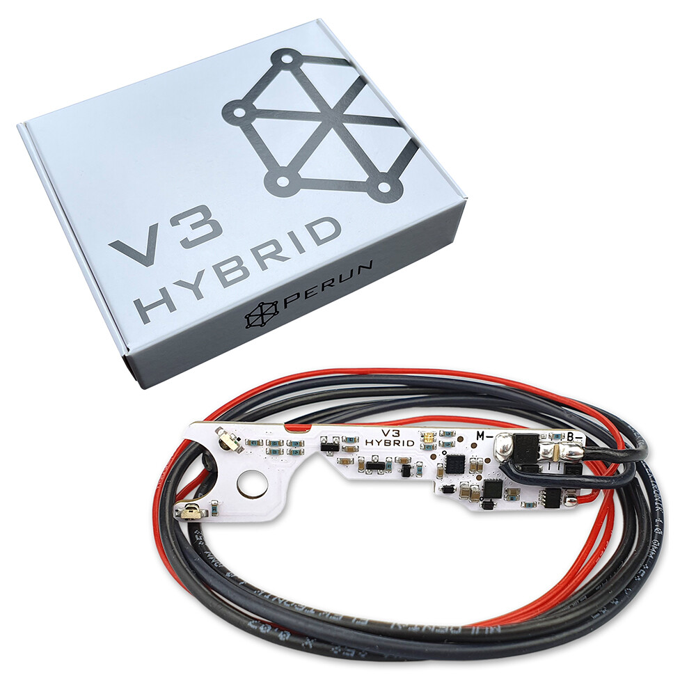 Perun V3 Version 3 Hybrid Drop In Airsoft AEG Programmable MOSFET