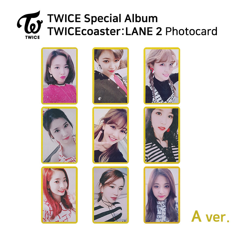 TWICE Special Album TWICEcoaster LANE 2 Official Photocard A