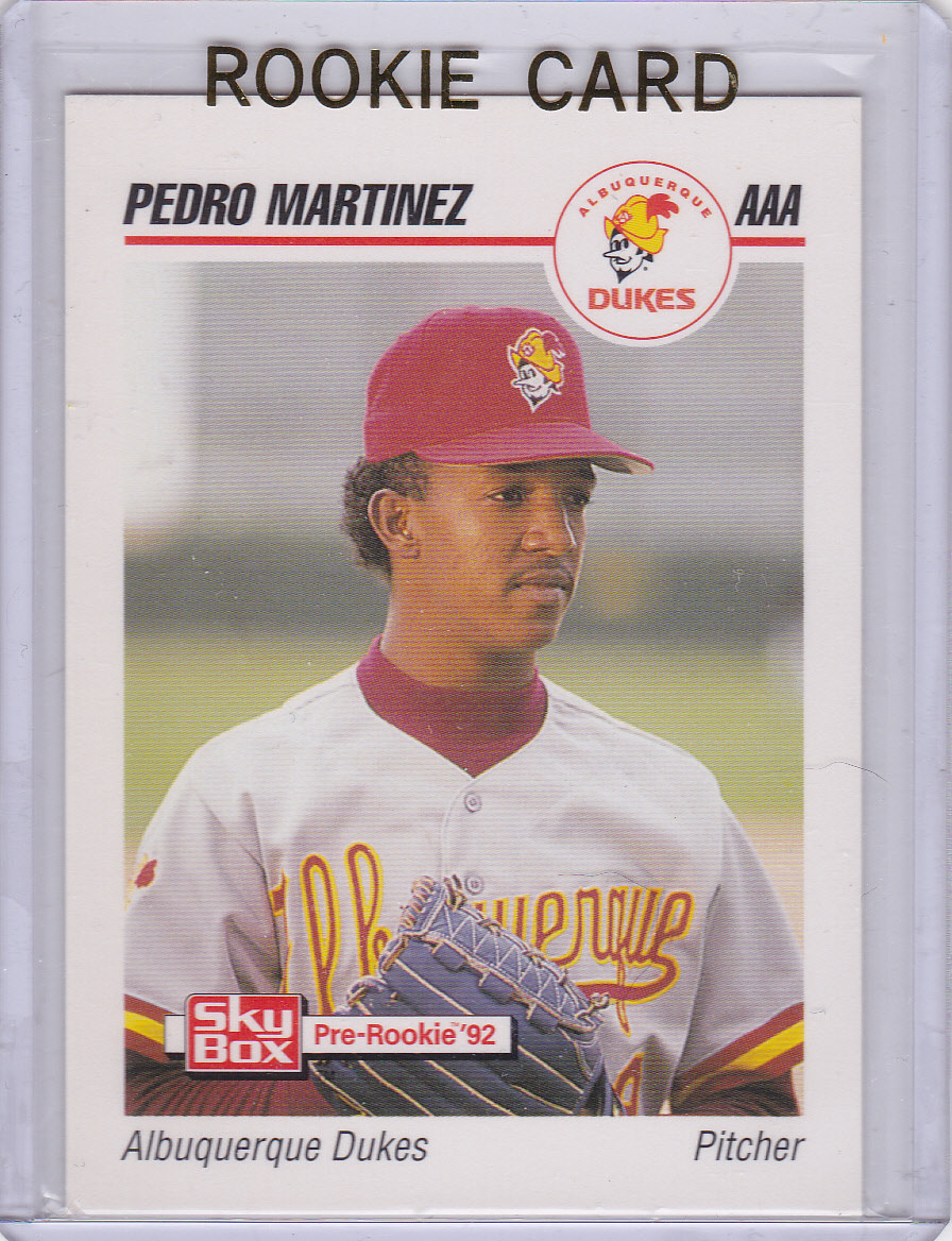 PEDRO MARTINEZ ROOKIE CARD 1992 Albuquerque DukesAAA RC Baseball
