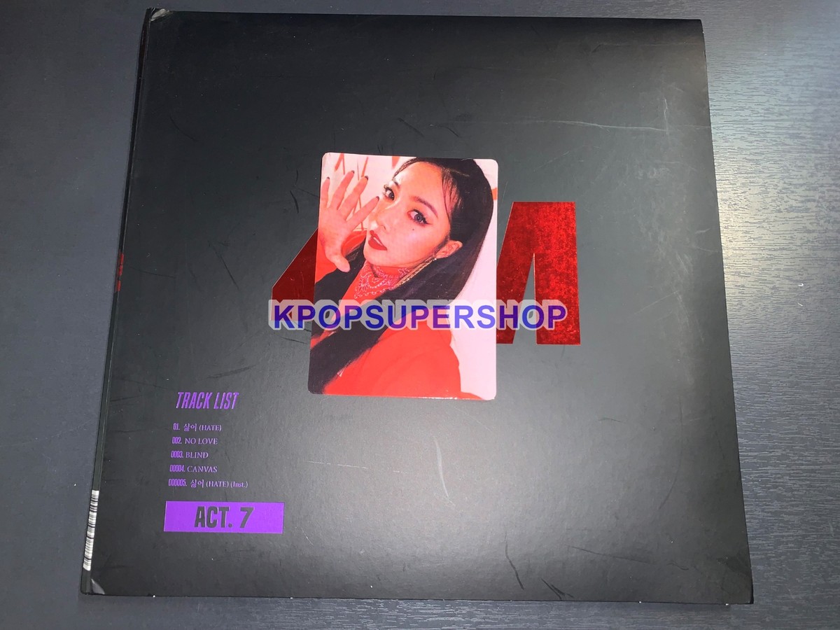 4Minute 7th Mini Album Act 7 CD Photobook Hyuna Photocard Good