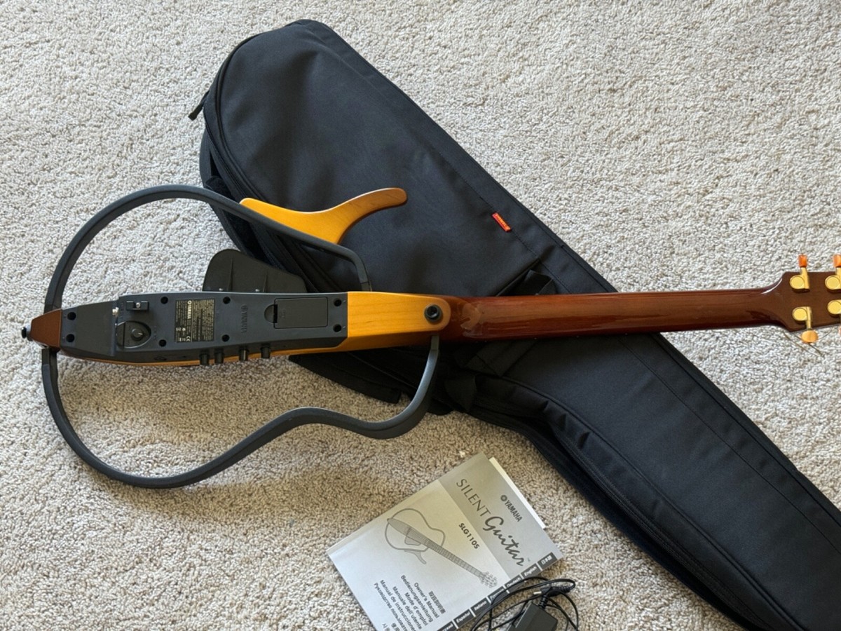 Yamaha Silent (acoustic steel string) Guitar SLG110S | eBay