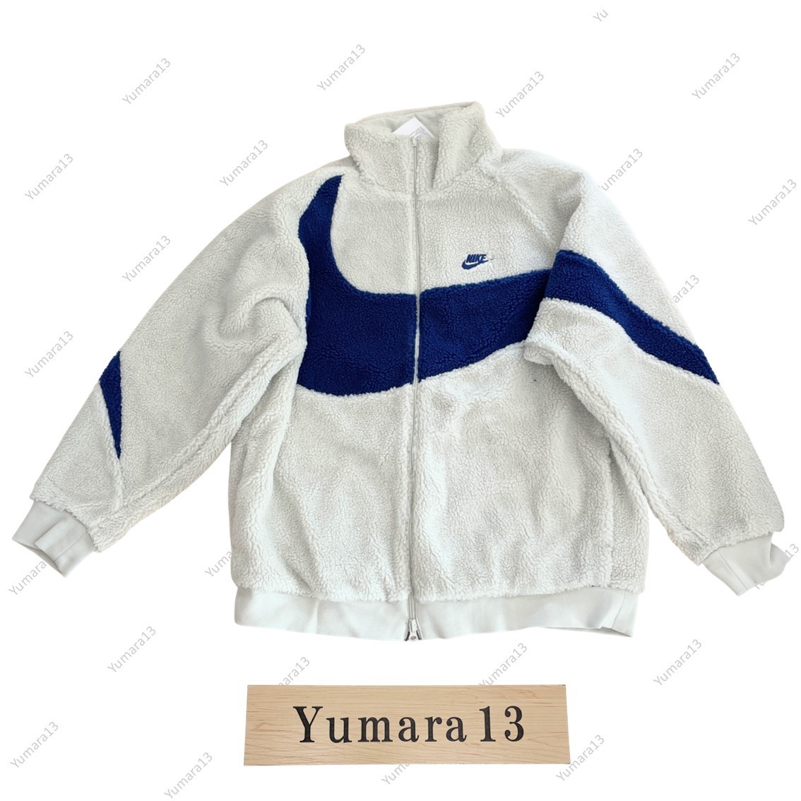 Nike Full Zip Reversible Boa Jacket Sportswear Swoosh 5colors