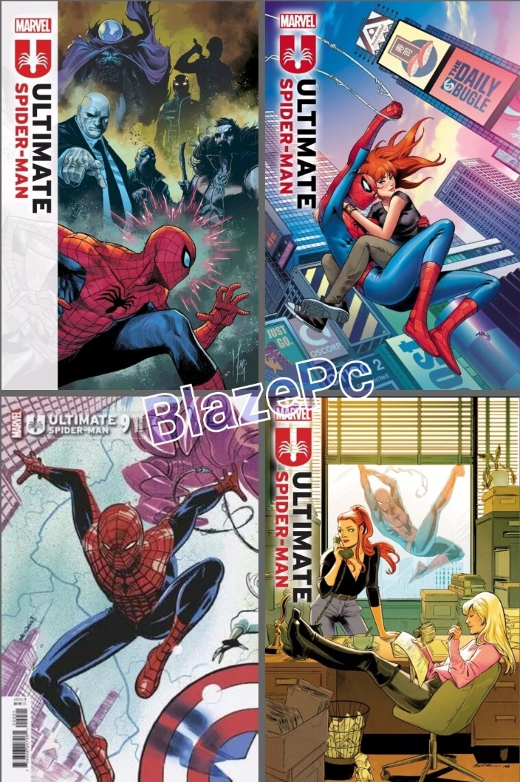 Ultimate Spider-Man #9 Cover A B C Variant Set or 1:25 Options