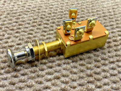 3-Position Landing/Taxi Light Pull Switch OFF/ON/ON | Replaces