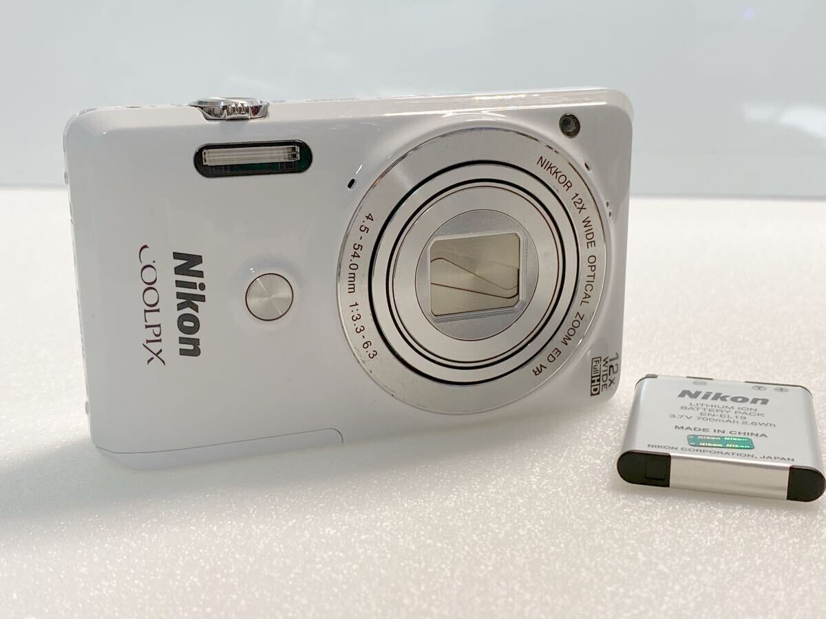 Nikon COOLPIX S6900 White 16.0MP Compact Digital Camera Used | eBay
