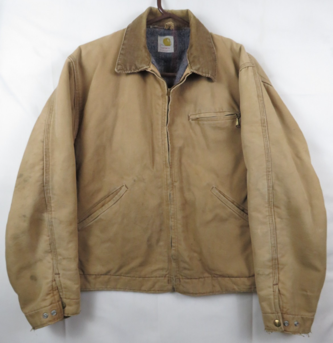 70s Carhartt Big C Logo Chore Jacket Detroit saddle blanket line