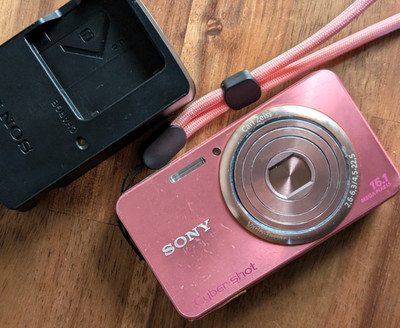 Japanese Only Sony Cyber-Shot DSC-W570 16.1MP Digital Camera japan