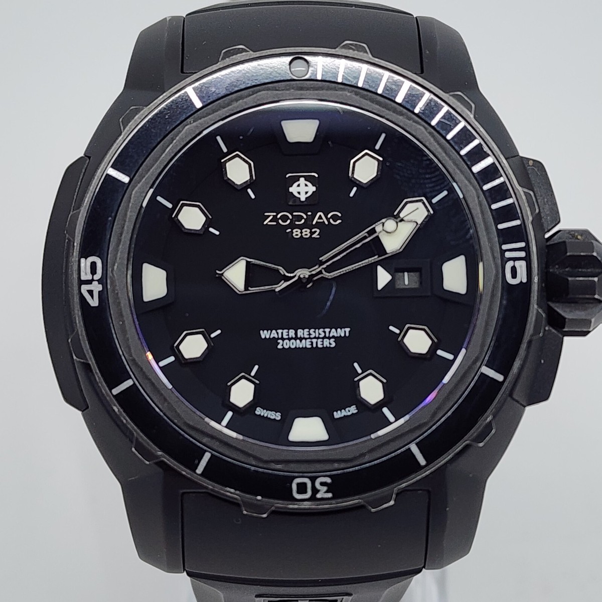 Zodiac ZMX-06 Sea Dragon 52mm Auto Black Dial 200M Limited Edition