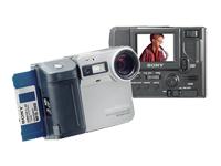 Sony Mavica MVC-FD81 0.9MP Digital Camera - Black & Metallic